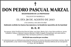 Pedro Pascual Marzal